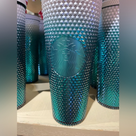 Disney Starbucks Holiday  Tumbler with  Candy Cane Topper WDW PARKS - Picture 4 of 7